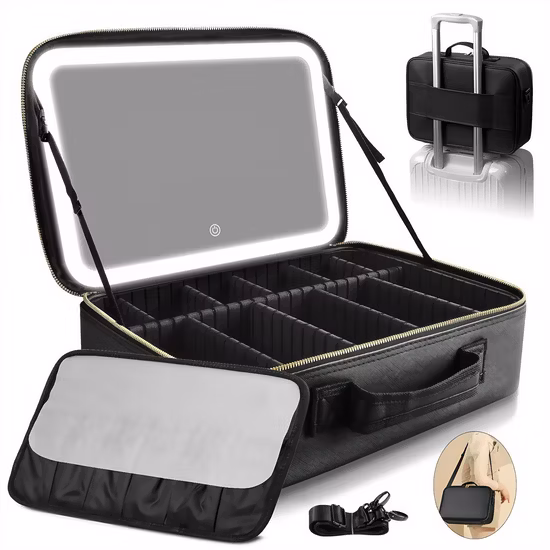 Hot Sale Cosmetics Storage Handbag Women′s Handbag Cosmetic Case